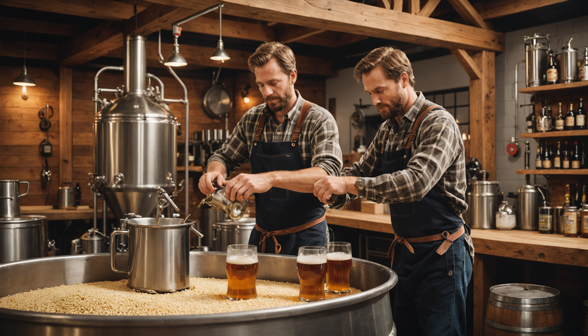 découvrez l'art du brassage de la bière artisanale : des ingrédients sélectionnés aux techniques de fermentation, plongez dans l'univers passionnant de la fabrication de bières uniques et savoureuses. que vous soyez débutant ou expert, apprenez les secrets pour créer vos propres brews.