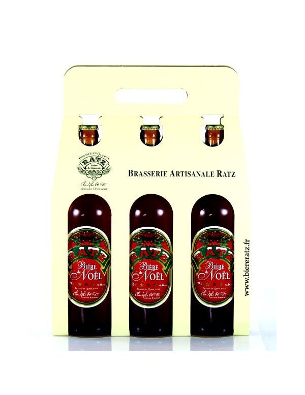 découvrez notre coffret de bières de noël ratz, une sélection festive et artisanale qui ravira les amateurs de bonne bière. avec des saveurs uniques, ce coffret est parfait pour célébrer les fêtes avec style et convivialité.