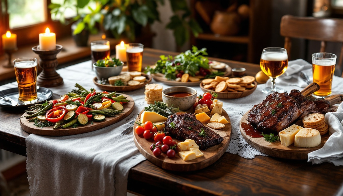 découvrez l'art d'associer des mets savoureux avec des bières ambrées riches et maltées. apprenez à harmoniser les saveurs pour une expérience culinaire inoubliable.