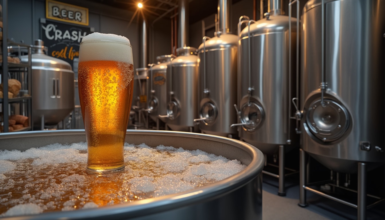 découvrez le cold crash, une technique cruciale dans le brassage de la bière. apprenez sa définition, son rôle dans la clarification et l'amélioration des saveurs, et pourquoi il est essentiel pour chaque brasseur désireux d'optimiser sa production.