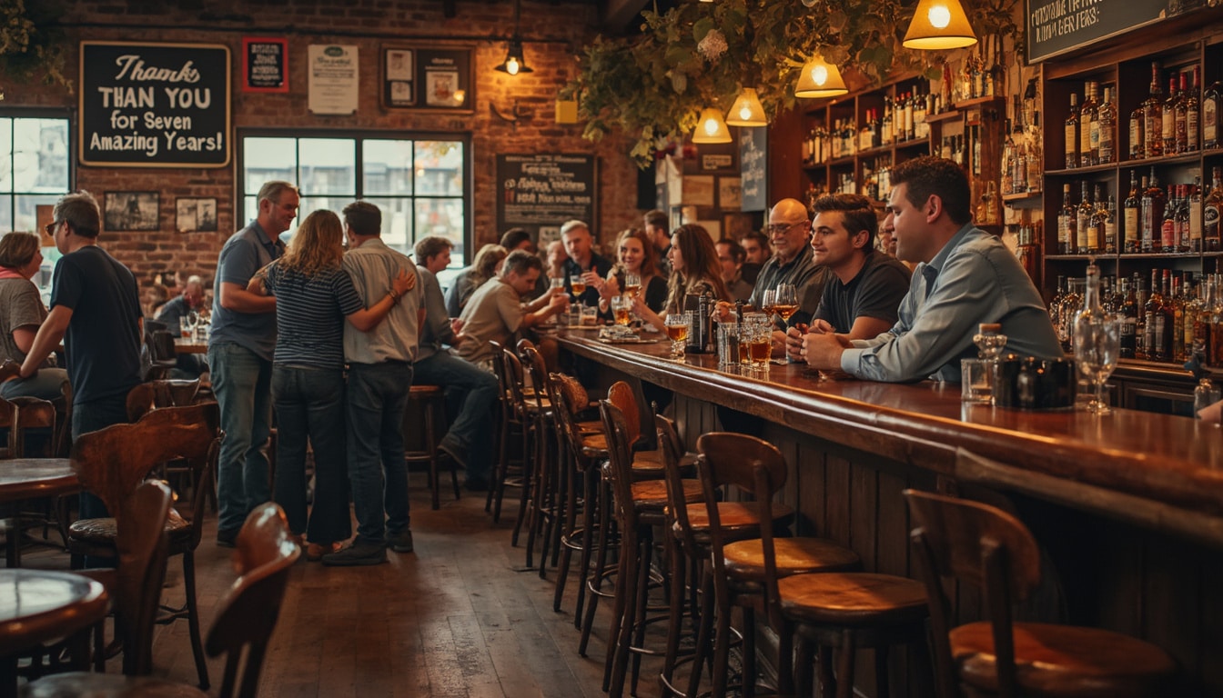 découvrez l'histoire d'un bar texan emblématique, inspiré par 'cheers', qui tire sa révérence après sept années de moments mémorables et d'aventures inoubliables. plongez dans la nostalgie et les souvenirs d'un lieu où les amis se retrouvaient autour d'un verre.