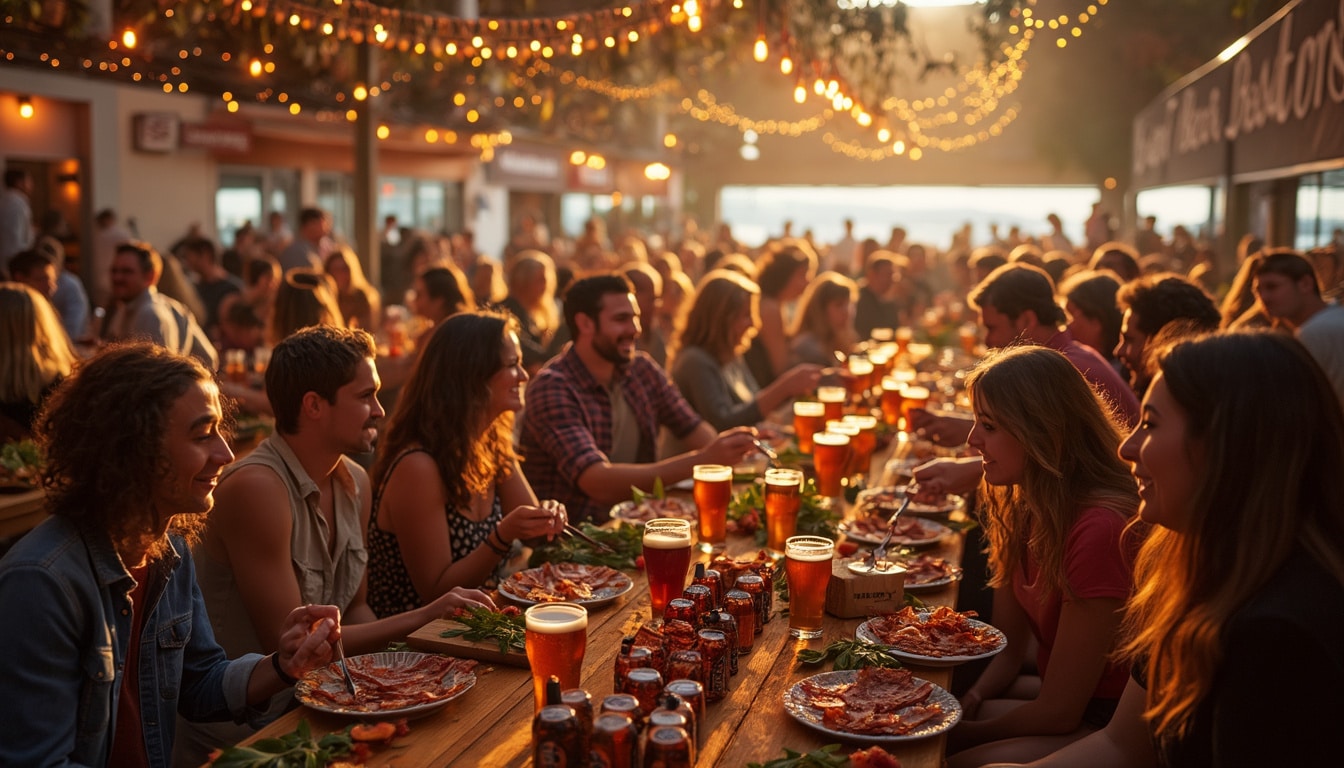 rejoignez-nous pour une soirée inoubliable au centre événementiel de kennewick, dédiée à la découverte de bières artisanales et de microbrasseries. savourez des accords exquis avec du bacon tout en explorant des saveurs uniques. ne manquez pas cet événement festif pour les amateurs de bière et de gastronomie !