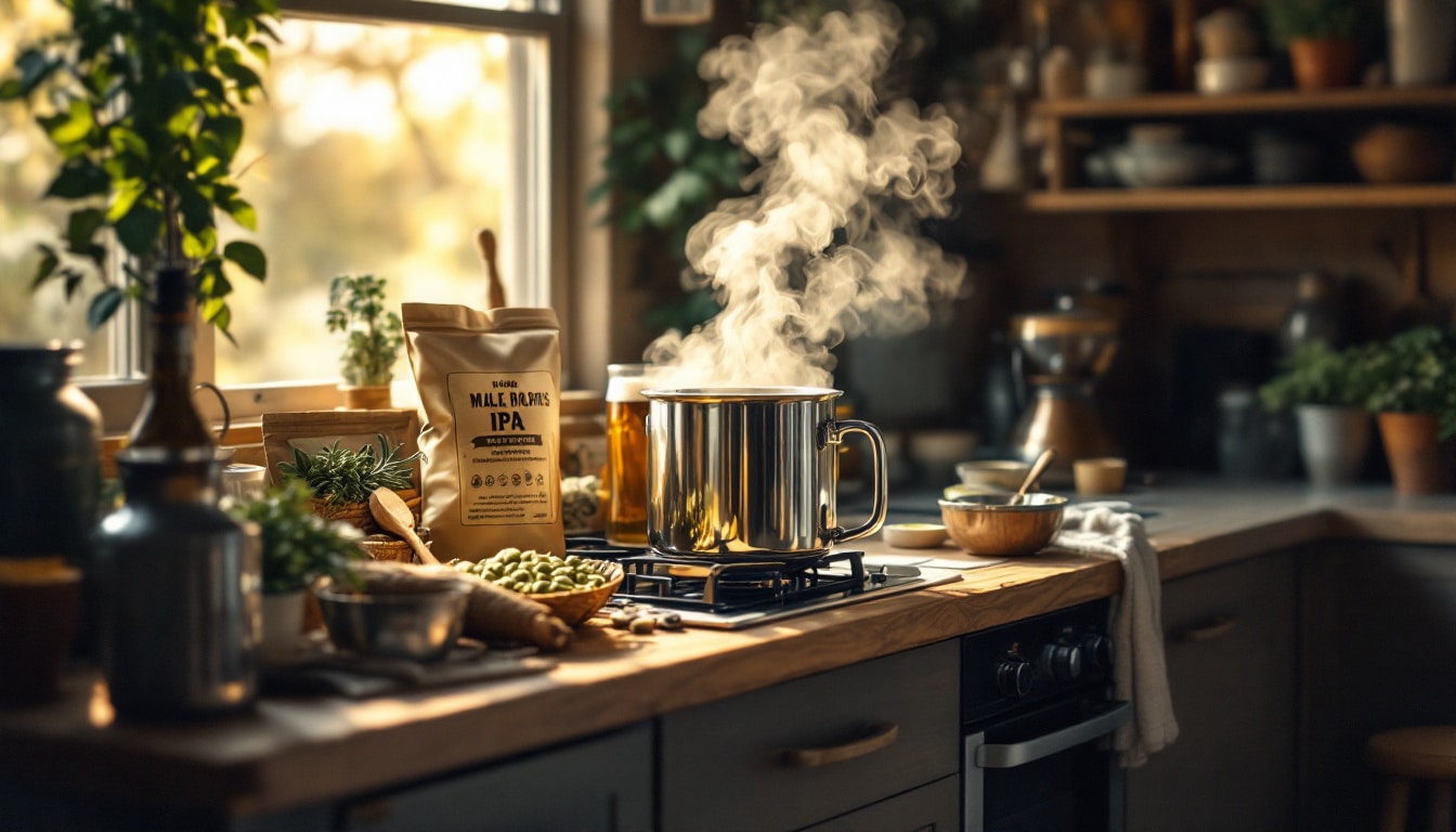 découvrez les étapes simples pour brasser votre propre ipa à la maison avec notre guide complet. des ingrédients aux techniques, réalisez une bière artisanale savoureuse qui étonnera vos amis !