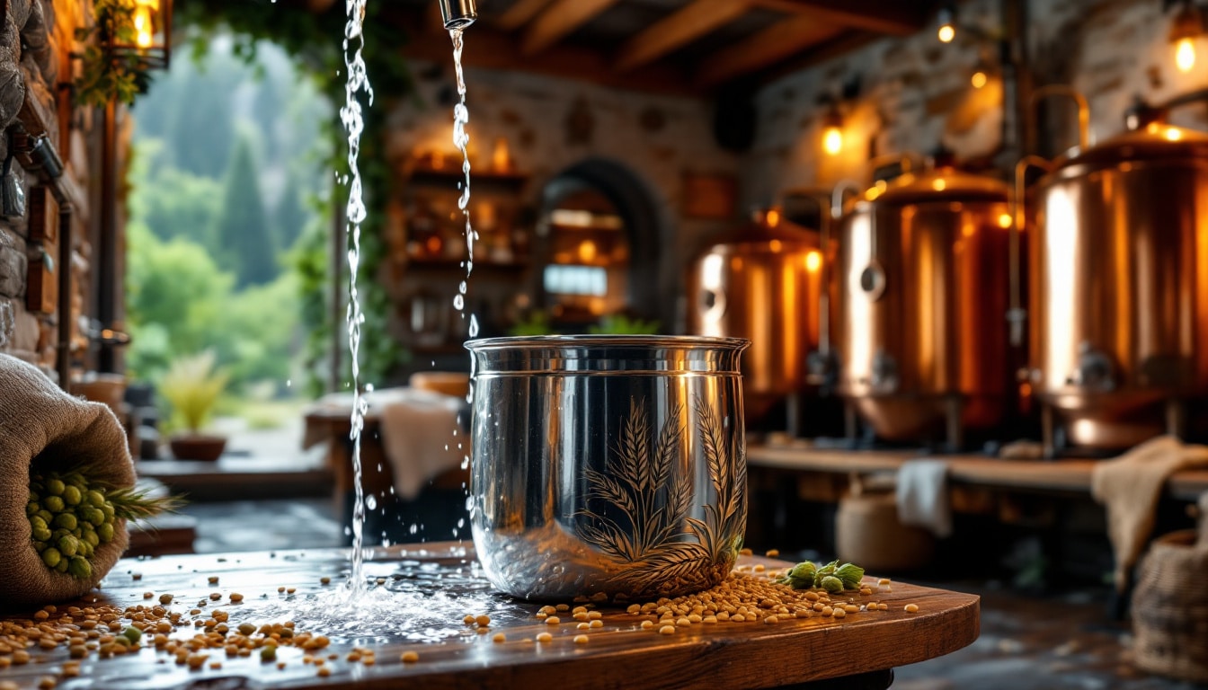 découvrez comment l'eau, élément essentiel du brassage, transforme des ingrédients simples en précieux breuvages. plongez dans l'univers du brassage pour comprendre l'importance de la qualité et du rôle de l'eau dans la création de vos boissons préférées.