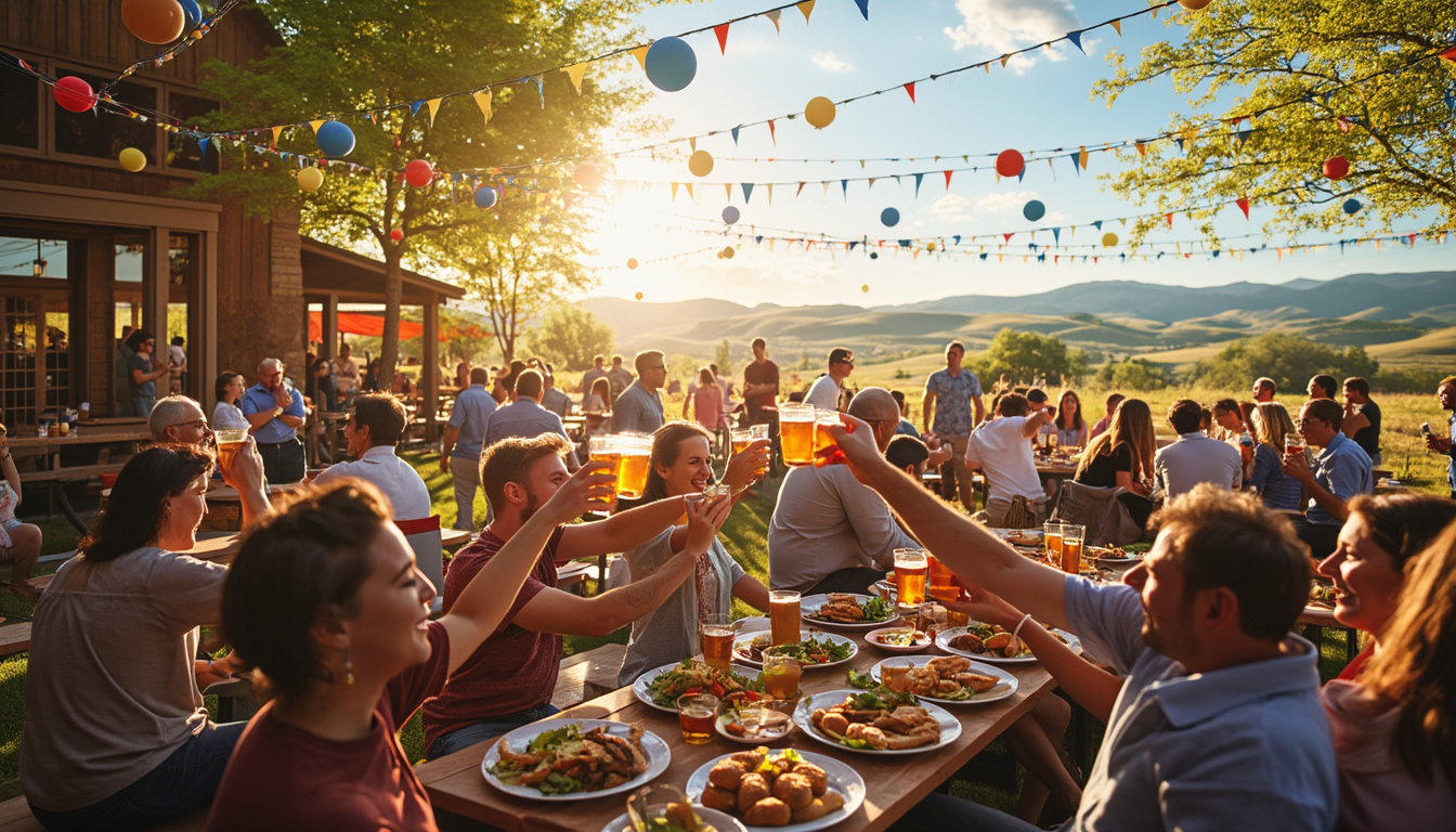 rejoignez-nous pour une célébration festive inoubliable le samedi 10 mai au bale breaker brewing de yakima ! profitez de bières artisanales, de musique en direct et d'une ambiance conviviale. ne manquez pas cette occasion de célébrer ensemble !